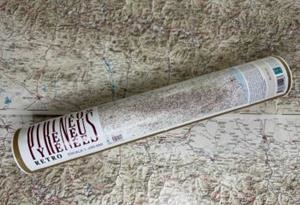 POSTER PIRINEUS RETRO 1:450000 (98X33.5 CMS) | 9788470111563