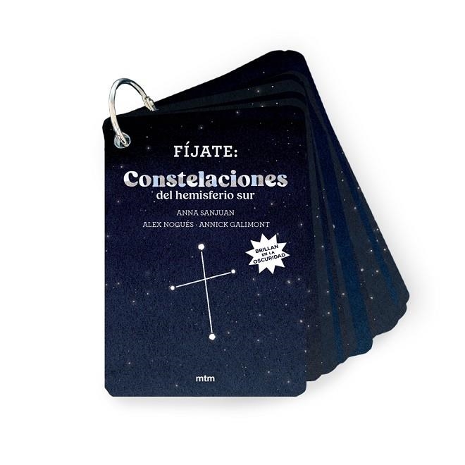 FÍJATE: CONSTELACIONES DEL HEMISFERIO SUR. PEQUEÑA GUÍA PARA INICIARSE EN LA OBSERVACIÓN DEL CIELO NOCTURNO | 9788410407206 | SANJUAN LLORENS, ANNA/NOGUÉS OTERO, ALEX/GALIMONT, ANNICK