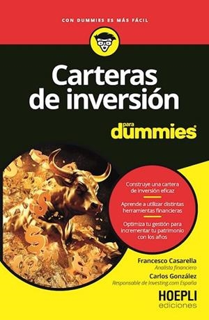 CARTERAS DE INVERSIÓN PARA DUMMIES | 9791254990650 | CASARELLA, FRANCESCO/GONZÁLEZ, CARLOS