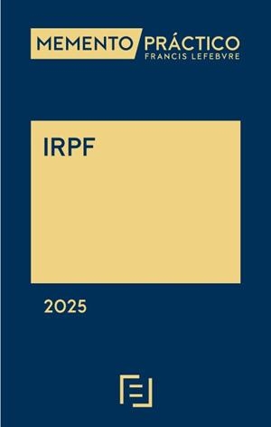 MEMENTO IRPF 2025 | 9788410431324 | LEFEBVRE-EL DERECHO