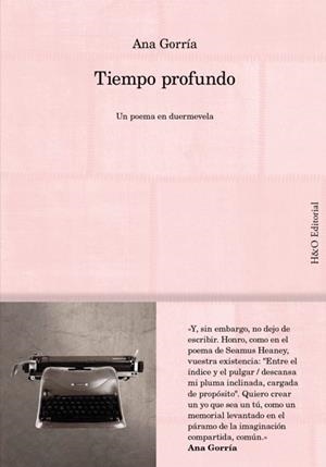 TIEMPO PROFUNDO. UN POEMA EN DUERMEVELA | 9788412995664 | GORRÍA, ANA