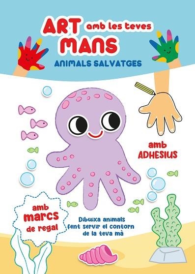 ART AMB LES TEVES MANS, ANIMALS SALVATGES AMB ADHESIUS | 9788410515161