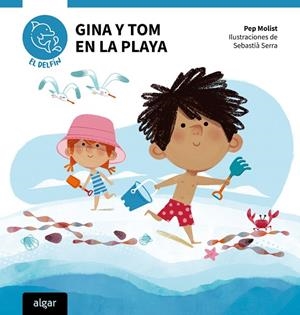 GINA Y TOM EN LA PLAYA (MAYUSCULA) | 9788491428145 | PEP MOLIST