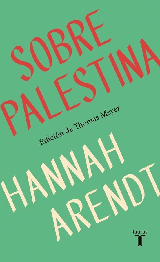 SOBRE PALESTINA | 9788430627875 | ARENDT, HANNAH