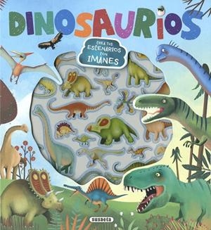 DINOSAURIOS. CREA TUS ESCENARIOS CON IMANES | 9788410842403 | SUSAETA EDICIONES