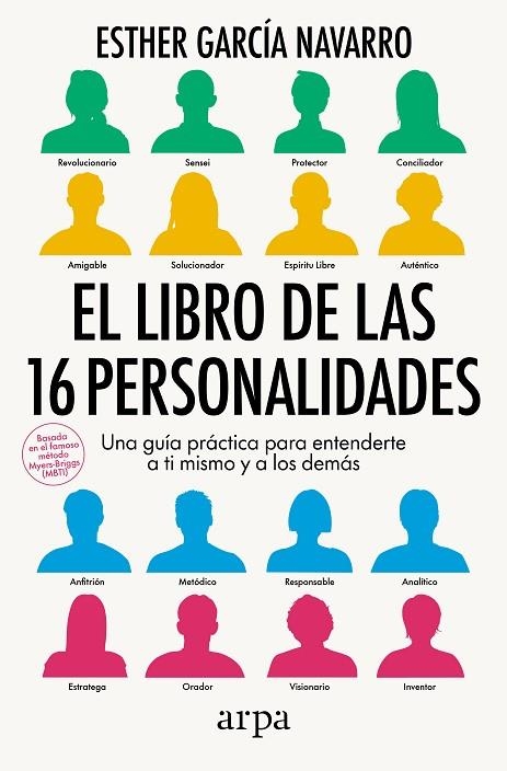 EL LIBRO DE LAS 16 PERSONALIDADES. UNA GUÍA PRÁCTICA PARA ENTENDERTE A TI MISMO Y A LOS DEMÁS | 9788410313514 | GARCÍA NAVARRO, ESTHER