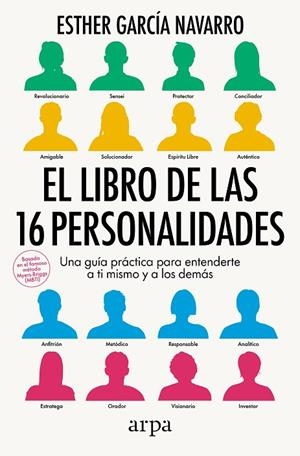 EL LIBRO DE LAS 16 PERSONALIDADES. UNA GUÍA PRÁCTICA PARA ENTENDERTE A TI MISMO Y A LOS DEMÁS | 9788410313514 | GARCÍA NAVARRO, ESTHER