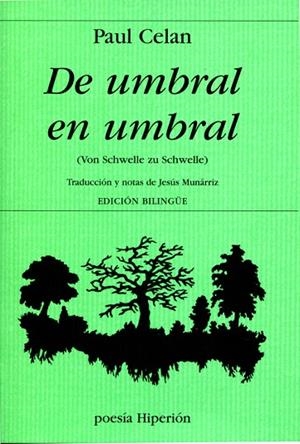 DE UMBRAL EN UMBRAL. POEMAS | 9788475171500 | CELAN, PAUL