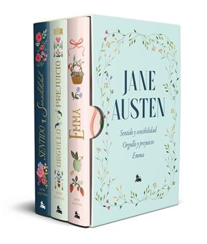 ESTUCHE JANE AUSTEN (SENTIDO Y SENSIBILIDAD · ORGULLO Y PREJUICIO · EMMA) | 9788408305200 | AUSTEN, JANE