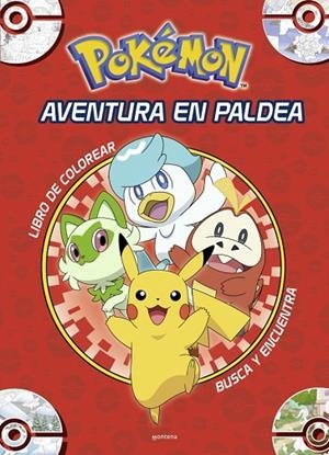 AVENTURA EN PALDEA. BUSCA Y ENCUENTRA PARA COLOREAR EN MAXIFORMATO | 9791387598808 | THE POKÉMON COMPANY