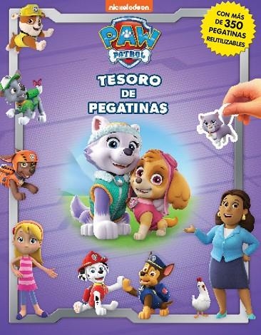 PAW PATROL. LA PATRULLA CANINA. TESORO DE PEGATINAS | 9782764375105