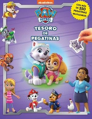 PAW PATROL. LA PATRULLA CANINA. TESORO DE PEGATINAS | 9782764375105