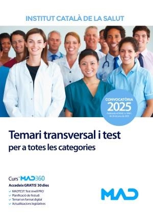 TEMARI TRANSVERSAL I TEST PER A TOTES LES CATEGORIES ICS | 9788414298589