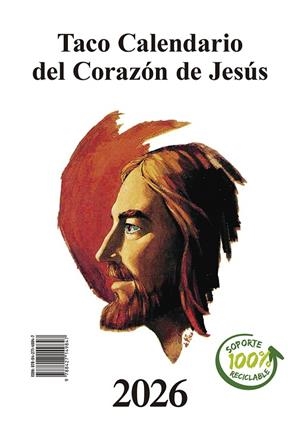 TACO CALENDARIO DEL CORAZÓN DE JESÚS GRANDE DE PARED | 9788427149809