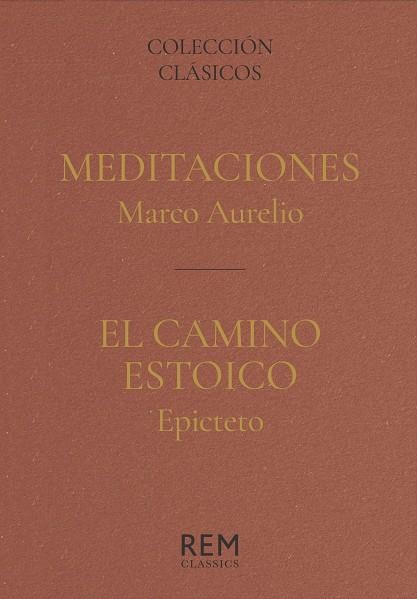 ESTUCHE COLECCIÓN CLÁSICOS MEDITACIONES + EL CAMINO ESTOICO | 9788410121454 | AURELIO, MARCO/EPICTETO
