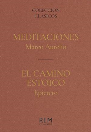 ESTUCHE COLECCIÓN CLÁSICOS MEDITACIONES + EL CAMINO ESTOICO | 9788410121454 | AURELIO, MARCO/EPICTETO