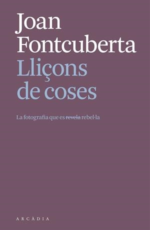 LLIÇONS DE COSES. LA FOTOGRAFIA QUE ES REVELA REBEL·LA | 9788412999709 | FONTCUBERTA I VILLÀ, JOAN