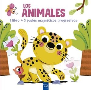 LOS ANIMALES 1 LIBRO Y 3 PUZLES MAGNÉTICOS | 9788408302049 | YOYO
