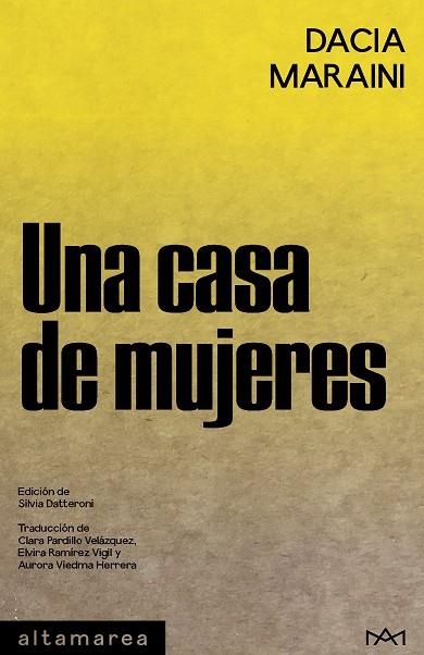 UNA CASA DE MUJERES  BILINGUE ITALIANO ESPAÑOL | 9788410435803 | MARAINI, DACIA