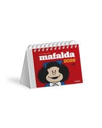 CALENDARIO 2026 MAFALDA ESCRITORIO ROJO | 9786316693181