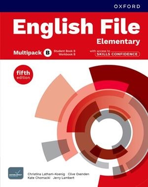 ENGLISH FILE ELEMENTARY 5TH EDITION A1/A2. STUDENT'S BOOK AND WORKBOOK MULTIPACK B | 9780194148504