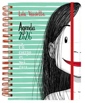 AGENDA MI CUERPO ES MI CASA ANUAL SEMANAL 2026 LOLA VENDETTA | 9788419215635 | RIBA ROSSY, RAQUEL