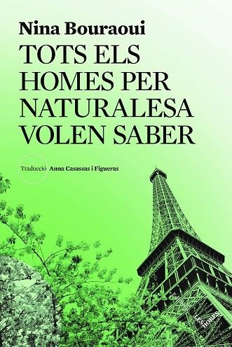 TOTS ELS HOMES PER NATURALESA VOLEN SABER   A LA VENTA 22/10/2025 | 9791399072105 | BOURAOUI, NINA