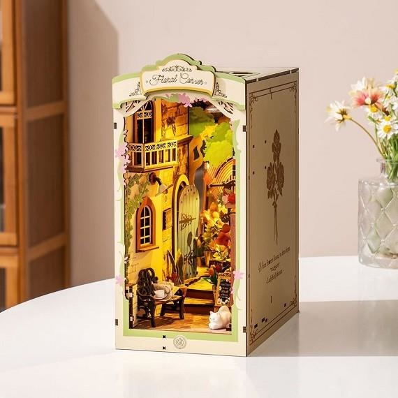 MAQUETA SUJETALIBROS FLORAL CORNER | 6946785121292