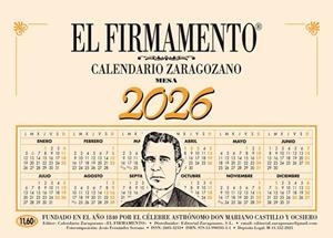 CALENDARIO ZARAGOZANO 2026 MESA VERTICAL | 9791399059311