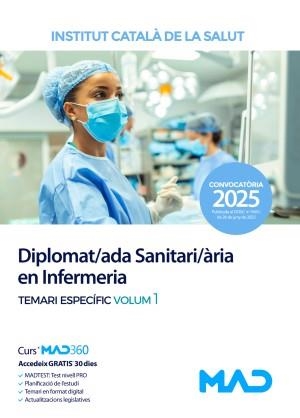 DIPLOMAT/ADA SANITARI/ÀRIA EN INFERMERIA TEMARI ESPECÍFIC 1.  ICS INSTITUT CATALA SALUT | 9788414299401