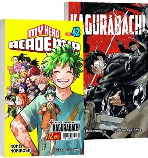 (PACK ESPECIAL) MY HERO ACADEMIA Nº 42 + KAGURABACHI Nº 01 | 9791387779269 | VARIOS AUTORES