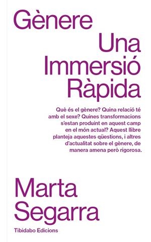 GÈNERE UNA IMMERSIÓ RÀPIDA | 9788419683649 | SEGARRA, MARTA
