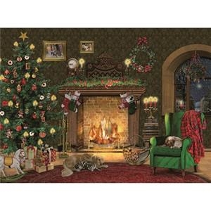 MINI CALENDARIO DE ADVIENTO CHIMENEA TAMAÑO A4 | 4050003955995