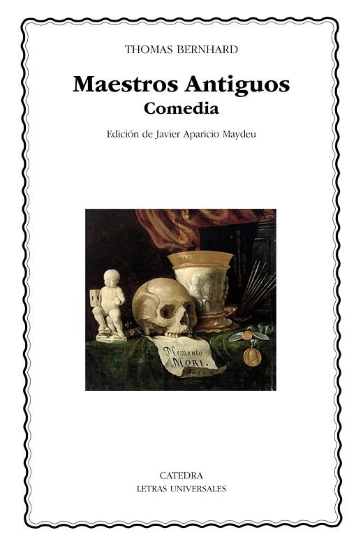 MAESTROS ANTIGUOS. COMEDIA | 9788437649382 | BERNHARD, THOMAS