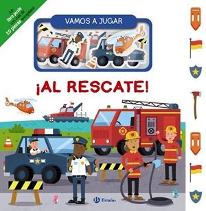 VAMOS A JUGAR. ¡AL RESCATE! ¡UN LIBRO PUZLE CON MÁS DE 20 PIEZAS ENCAJABLES! | 9788469643853