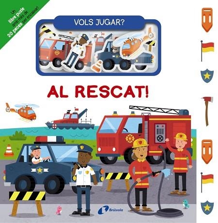 VOLS JUGAR? AL RESCAT! UN LLIBRE PUZLE AMB MÉS DE 20 PECES PER ENCAIXAR! | 9788413494234