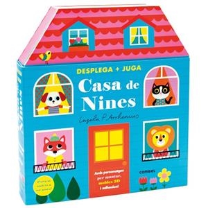 CASA DE NINES. AMB PERSONATGES PER MUNTAR, MOBLES 3D I ADHESIUS (DESPLEGA + JUGA) | 9788411582827 | ARRHENIUS, INGELA P.