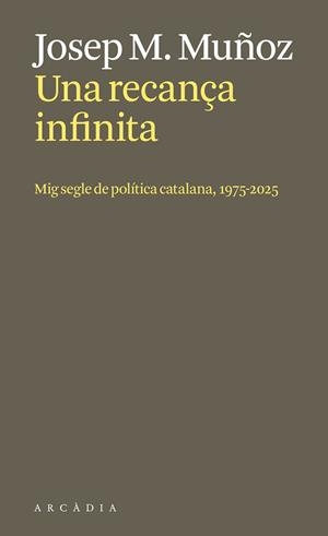 UNA RECANÇA INFINITA. MIG SEGLE DE POLÍTICA CATALANA, 1975-2025 | 9788412999730 | MUÑOZ LLORET, JOSEP MARIA