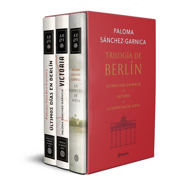 ESTUCHE TRILOGÍA DE BERLÍN (ÚLTIMOS DÍAS EN BERLÍN + VICTORIA + LA SOSPECHA DE SOFÍA) | 9788408307891 | SÁNCHEZ-GARNICA, PALOMA