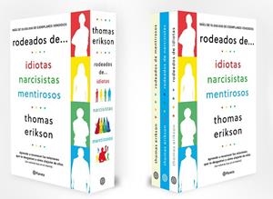 ESTUCHE RODEADOS (RODEADOS DE IDIOTAS / RODEADOS DE NARCISISTAS / RODEADOS DE MENTIROSOS) | 9788408309680 | ERIKSON, THOMAS