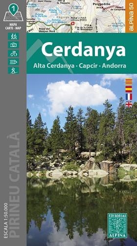 CERDANYA. ALTA CERDANYA CAPCIR ANDORRA 1: 50000 | 9788470111914 | VV.AA.
