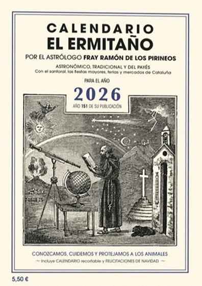 CALENDARIO EL ERMITAÑO 2026 | 9788412798593 | VARIOS AUTORES