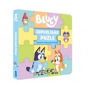 BLUEY SUPERLIBRO PUZZLE. 4 PUZLES DE DOS CARAS PARA LEER Y JUGAR | 9788448871291 | BLUEY