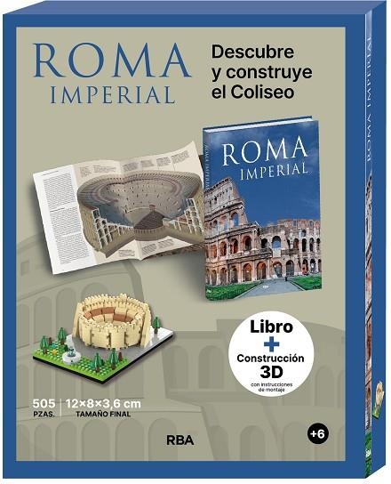 ROMA IMPERIAL. PACK LIBRO + MAQUETA COLISEO EN 3D | 9788411329903 | VARIOS AUTORES