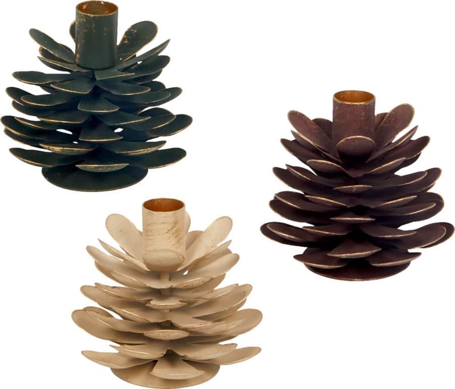 CANELOBRE FORMA PINYA    CANDELABRO FORMA PIÑA | 4029753229458