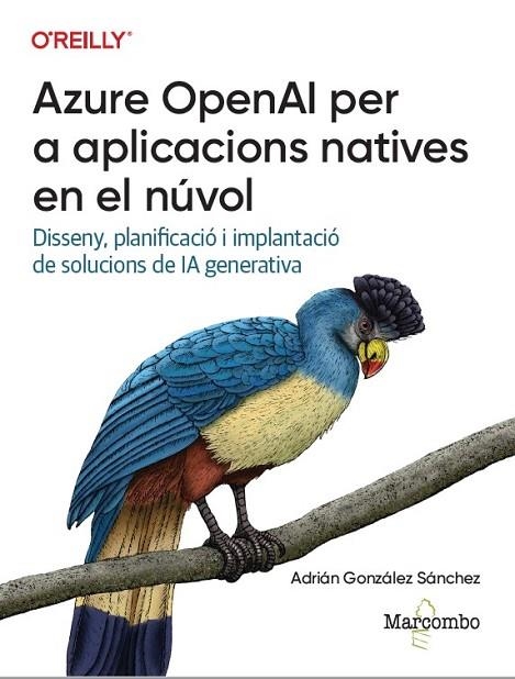 AZURE OPENAI PER A APLICACIONS NATIVES AL NÚVOL. DISSENY, PLANIFICACIÓ I IMPLANTACIÓ DE SOLUCIONS DE IA GENERATIVA | 9788426740403 | GONZÁLEZ SÁNCHEZ, ADRIÁN