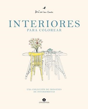INTERIORES PARA COLOREAR. UNA COLECCIÓN DE IMÁGENES DE INTERIORISTAS | 9788419043870 | CASES, ZOE DE LAS