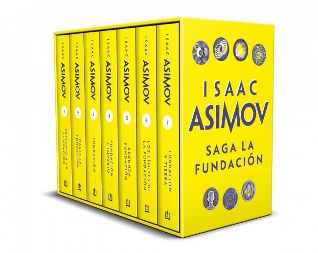 ESTUCHE SAGA LA FUNDACIÓN (CON: PRELUDIO A LA FUNDACIÓN | HACIA LA FUNDACIÓN | FUNDACIÓN | FUNDACIÓN E IMP | 9788466362177 | ASIMOV, ISAAC