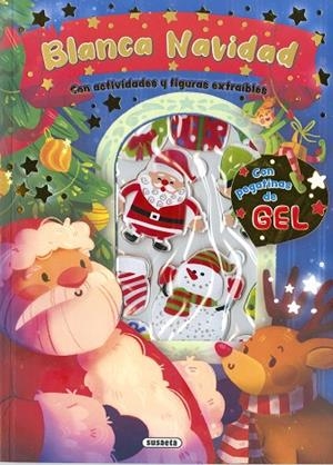 BLANCA NAVIDAD.CON ACTIVIDADES Y FIGURAS EXTRAIBLES ¡CON PEGATINAS DE GEL! | 9788410847149