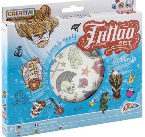 TATTOO SET 10 LAMINAS | 8715427074412